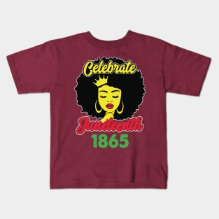 Celebrate Juneteenth FreeIsh Since 1865 Kids T-Shirt